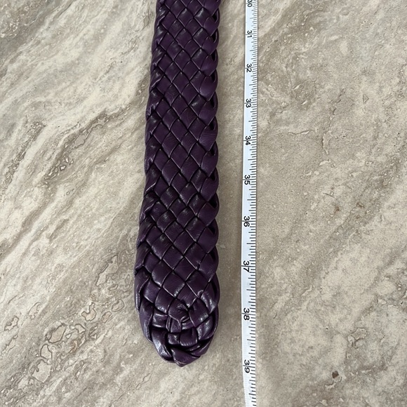 Purple braided belt - Picture 6 of 6